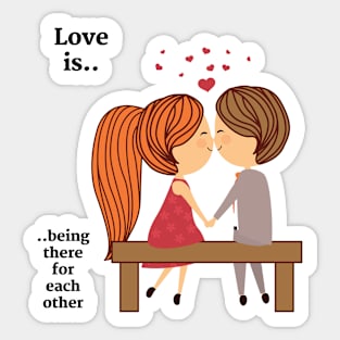 Love is Sticker